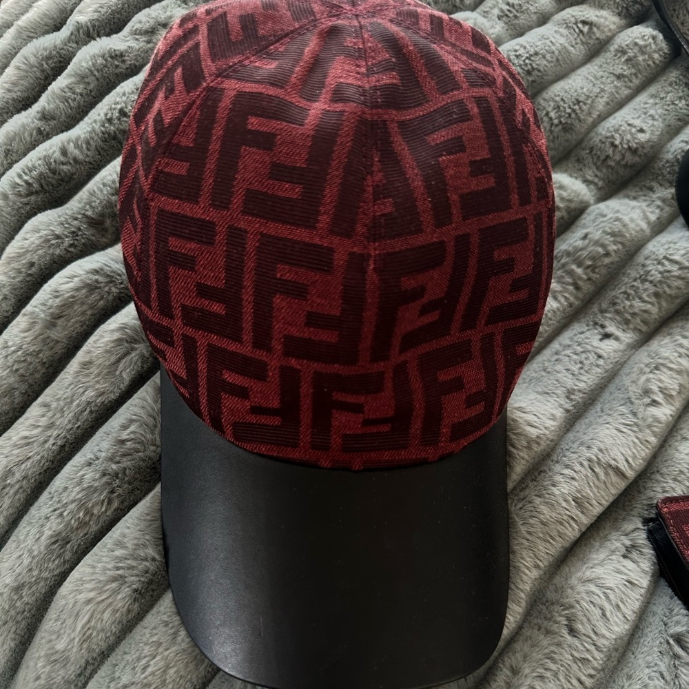 Fendi hat lunar collection adjustable strap